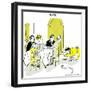 Hazel Cartoon-Ted Key-Framed Giclee Print