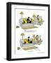 Hazel Cartoon-Ted Key-Framed Giclee Print