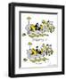 Hazel Cartoon-Ted Key-Framed Giclee Print