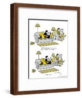 Hazel Cartoon-Ted Key-Framed Giclee Print