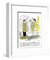 Hazel Cartoon-Ted Key-Framed Giclee Print