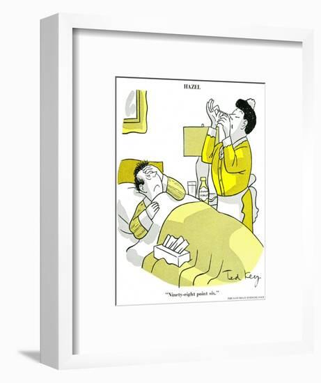 Hazel Cartoon-Ted Key-Framed Giclee Print