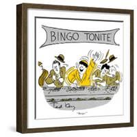 Hazel Cartoon-Ted Key-Framed Giclee Print