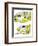 Hazel Cartoon-Ted Key-Framed Giclee Print