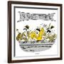 Hazel Cartoon-Ted Key-Framed Giclee Print