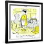 Hazel Cartoon-Ted Key-Framed Giclee Print