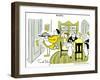 Hazel Cartoon-Ted Key-Framed Giclee Print