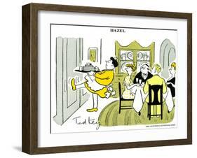 Hazel Cartoon-Ted Key-Framed Giclee Print