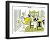 Hazel Cartoon-Ted Key-Framed Giclee Print