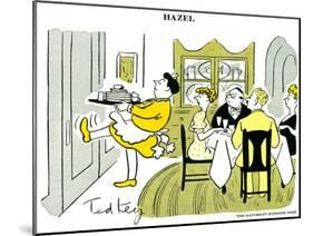 Hazel Cartoon-Ted Key-Mounted Giclee Print