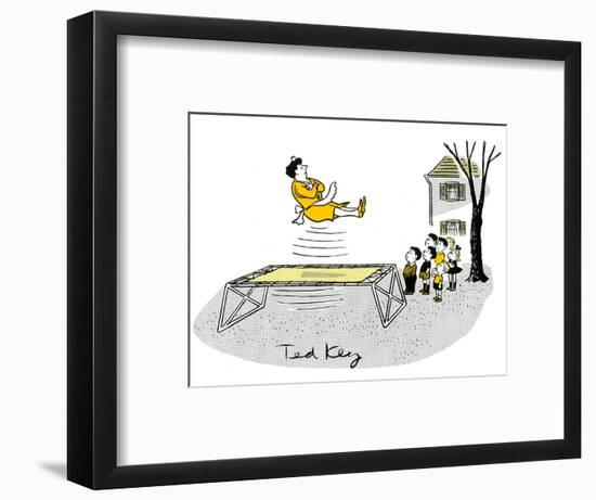 Hazel Cartoon-Ted Key-Framed Giclee Print