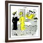 Hazel Cartoon-Ted Key-Framed Giclee Print