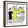 Hazel Cartoon-Ted Key-Framed Giclee Print