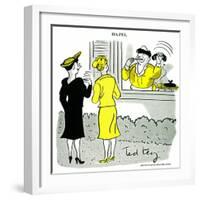 Hazel Cartoon-Ted Key-Framed Giclee Print