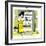 Hazel Cartoon-Ted Key-Framed Giclee Print