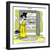 Hazel Cartoon-Ted Key-Framed Giclee Print