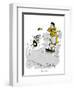 Hazel Cartoon-Ted Key-Framed Giclee Print