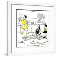 Hazel Cartoon-Ted Key-Framed Giclee Print