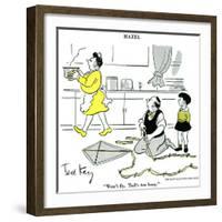 Hazel Cartoon-Ted Key-Framed Giclee Print