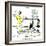 Hazel Cartoon-Ted Key-Framed Giclee Print