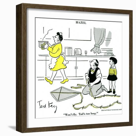 Hazel Cartoon-Ted Key-Framed Giclee Print