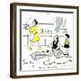 Hazel Cartoon-Ted Key-Framed Giclee Print