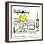 Hazel Cartoon-Ted Key-Framed Giclee Print