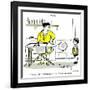 Hazel Cartoon-Ted Key-Framed Giclee Print