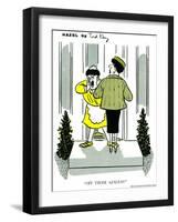 Hazel Cartoon-Ted Key-Framed Giclee Print