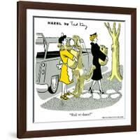 Hazel Cartoon-Ted Key-Framed Giclee Print