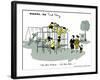 Hazel Cartoon-Ted Key-Framed Giclee Print