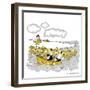 Hazel Cartoon-Ted Key-Framed Giclee Print