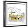 Hazel Cartoon-Ted Key-Framed Giclee Print