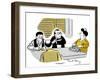 Hazel Cartoon-Ted Key-Framed Giclee Print