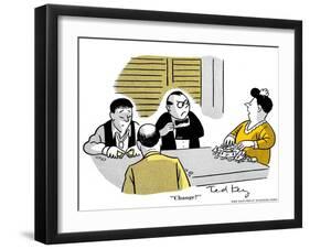 Hazel Cartoon-Ted Key-Framed Giclee Print