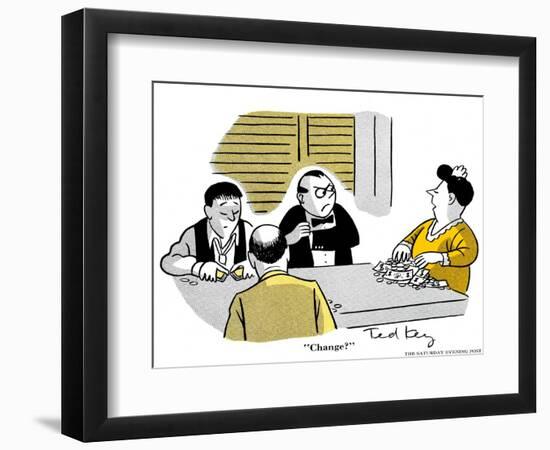 Hazel Cartoon-Ted Key-Framed Giclee Print