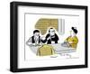 Hazel Cartoon-Ted Key-Framed Giclee Print