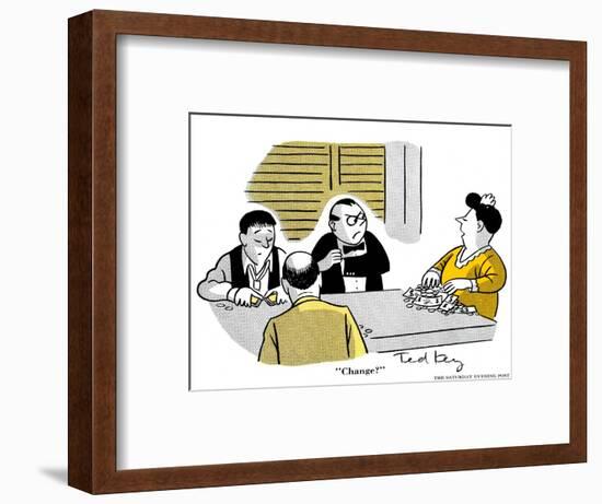 Hazel Cartoon-Ted Key-Framed Giclee Print