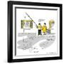 Hazel Cartoon-Ted Key-Framed Giclee Print