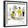 Hazel Cartoon-Ted Key-Framed Giclee Print