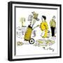 Hazel Cartoon-Ted Key-Framed Giclee Print