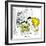 Hazel Cartoon-Ted Key-Framed Giclee Print