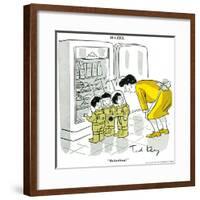 Hazel Cartoon-Ted Key-Framed Giclee Print