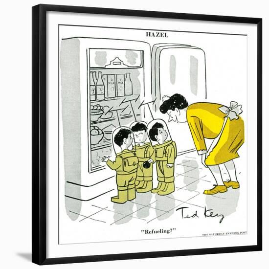 Hazel Cartoon-Ted Key-Framed Giclee Print