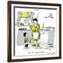 Hazel Cartoon-Ted Key-Framed Giclee Print