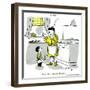 Hazel Cartoon-Ted Key-Framed Giclee Print