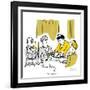 Hazel Cartoon-Ted Key-Framed Giclee Print