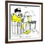 Hazel Cartoon-Ted Key-Framed Giclee Print