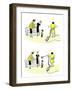 Hazel Cartoon-Ted Key-Framed Giclee Print