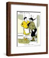 Hazel Cartoon-Ted Key-Framed Giclee Print